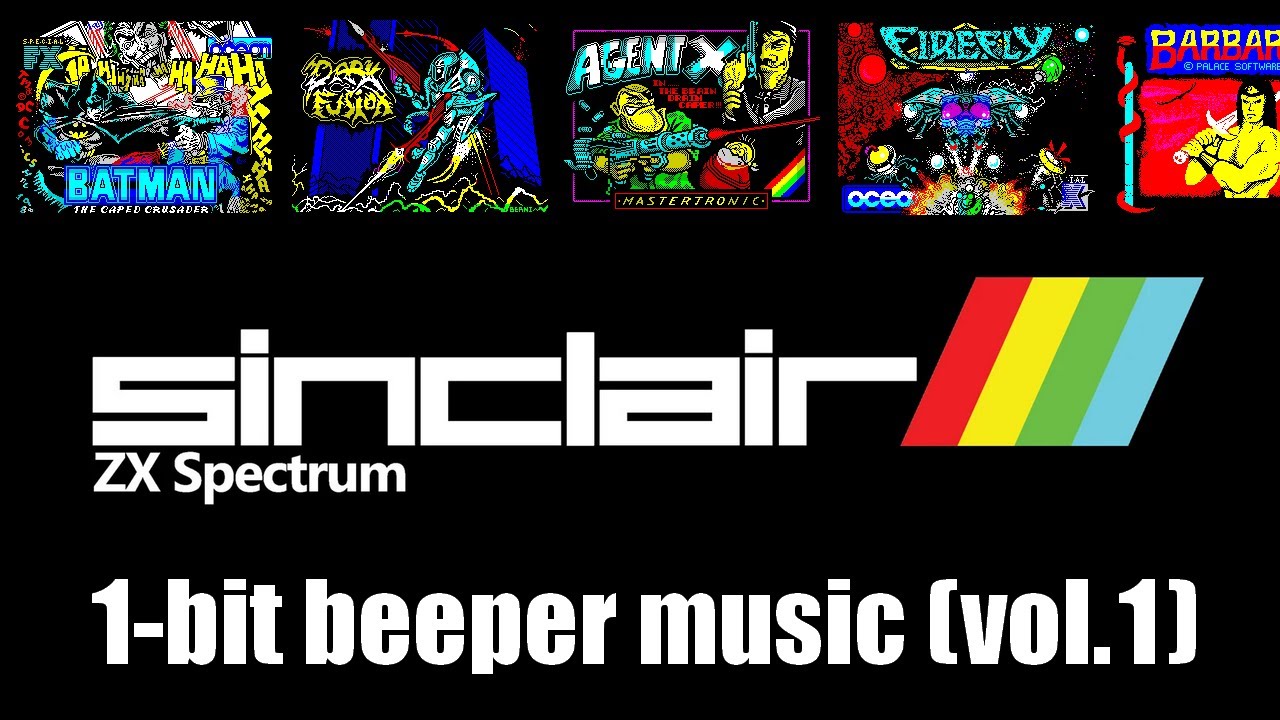 Best ZX Spectrum 1-bit beeper game music - volume 1 (audio)