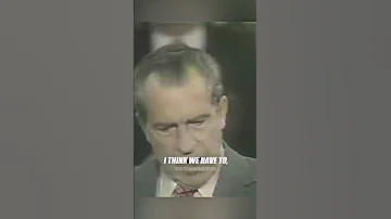 Why Should Nixon Continue To Speak After Watergate? #shorts
