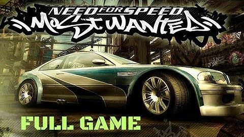NEED FOR SPEED MOST WANTED 2005 Gameplay Walkthrough Full Game