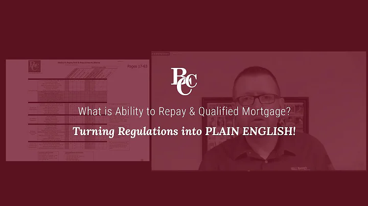 What is Ability to Repay & Qualified Mortgage?