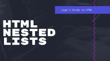 HTML Description List - Yogi
