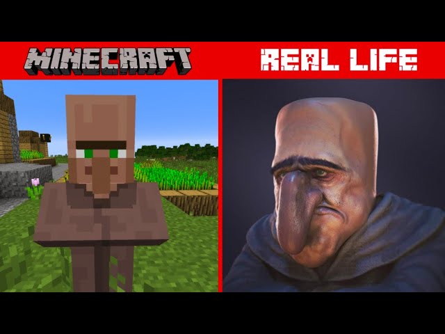 MINECRAFT CREEPER IN REAL LIFE! Minecraft vs Real Life animation