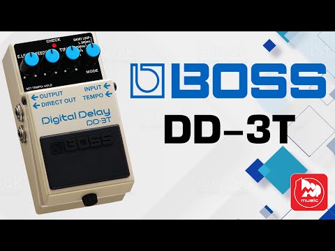 Гитарная педаль BOSS DD 3T (легендарный дилей теперь с Tap Tempo)