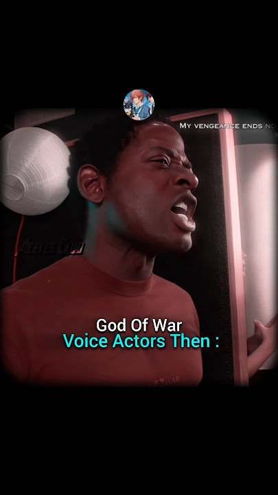 God Of War Voice Actors • Then VS Now 🔥 #shorts #godofwar