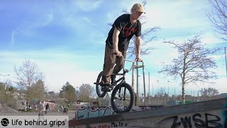 BMX in ZURICH, Switzerland with CULT CREW Rider Marco Beil | LIFE BEHIND GRIPS
