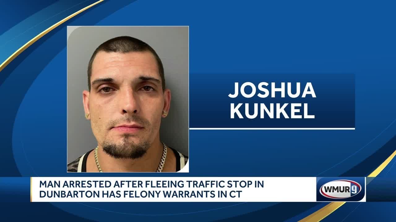 Man arrested after fleeing traffic stop in Dunbarton has felony ...