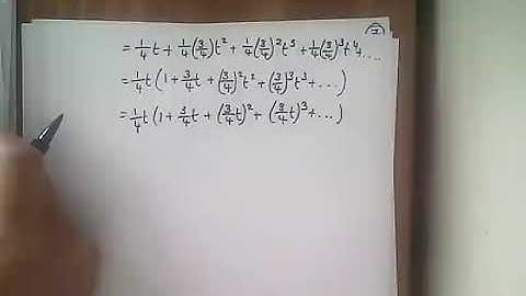 PGF with Standard Geometric Dsitribution