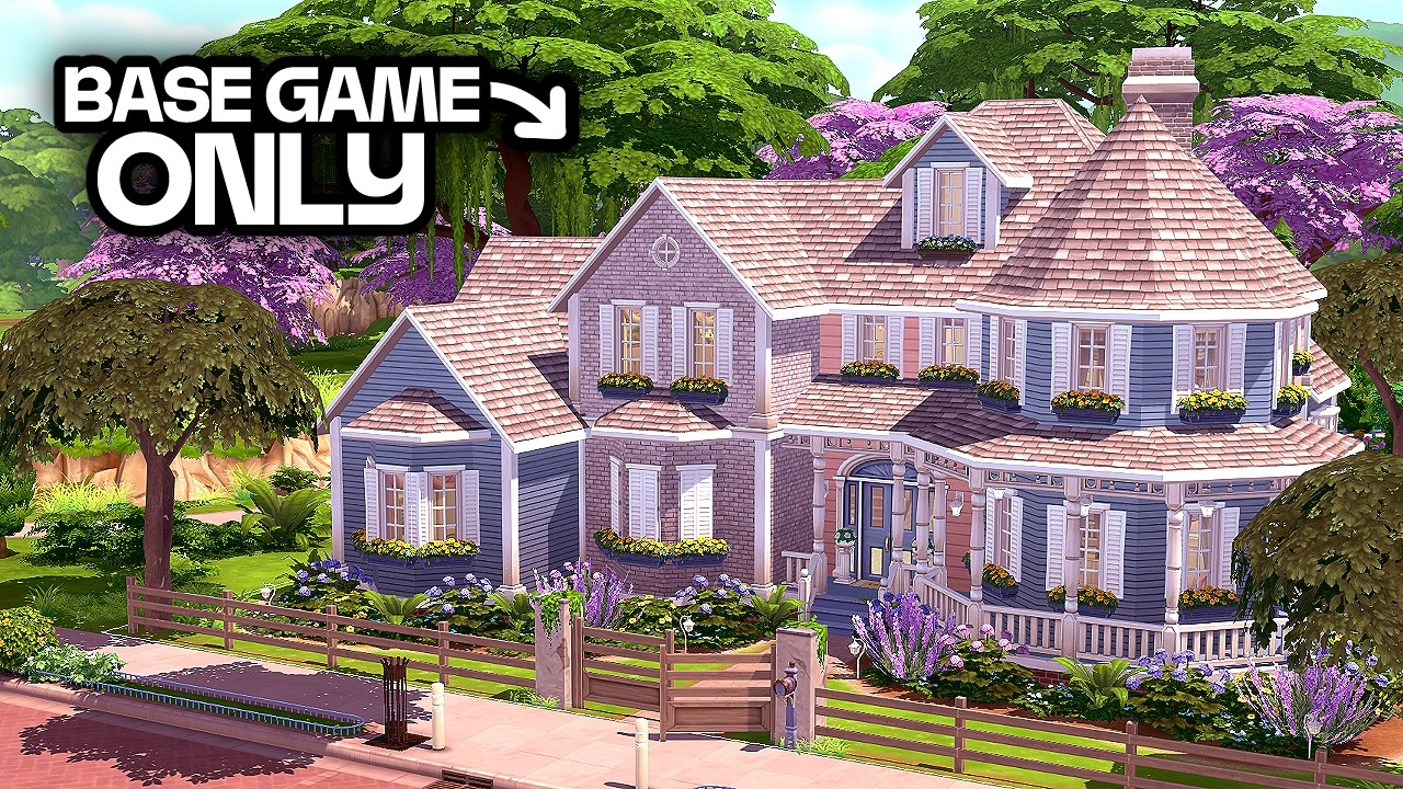 Elder Lesbian Aunties Victorian Manor ~ The Sims 4 Speed Build