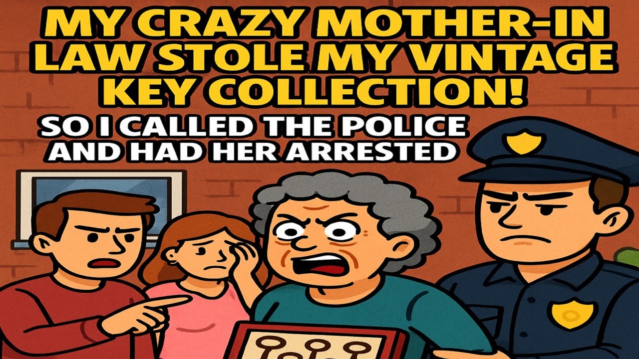[FULL VIDEO ]crazy mother in law stole my vintage key collection so I