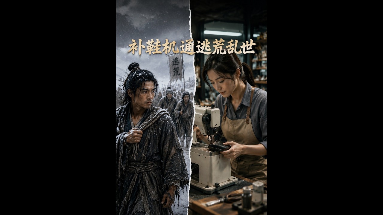 💥【一口氣看完】《補鞋機通逃荒亂世》#短劇 #AI短劇 #逆襲 #drama #爽劇 #鯊魚先生🦈