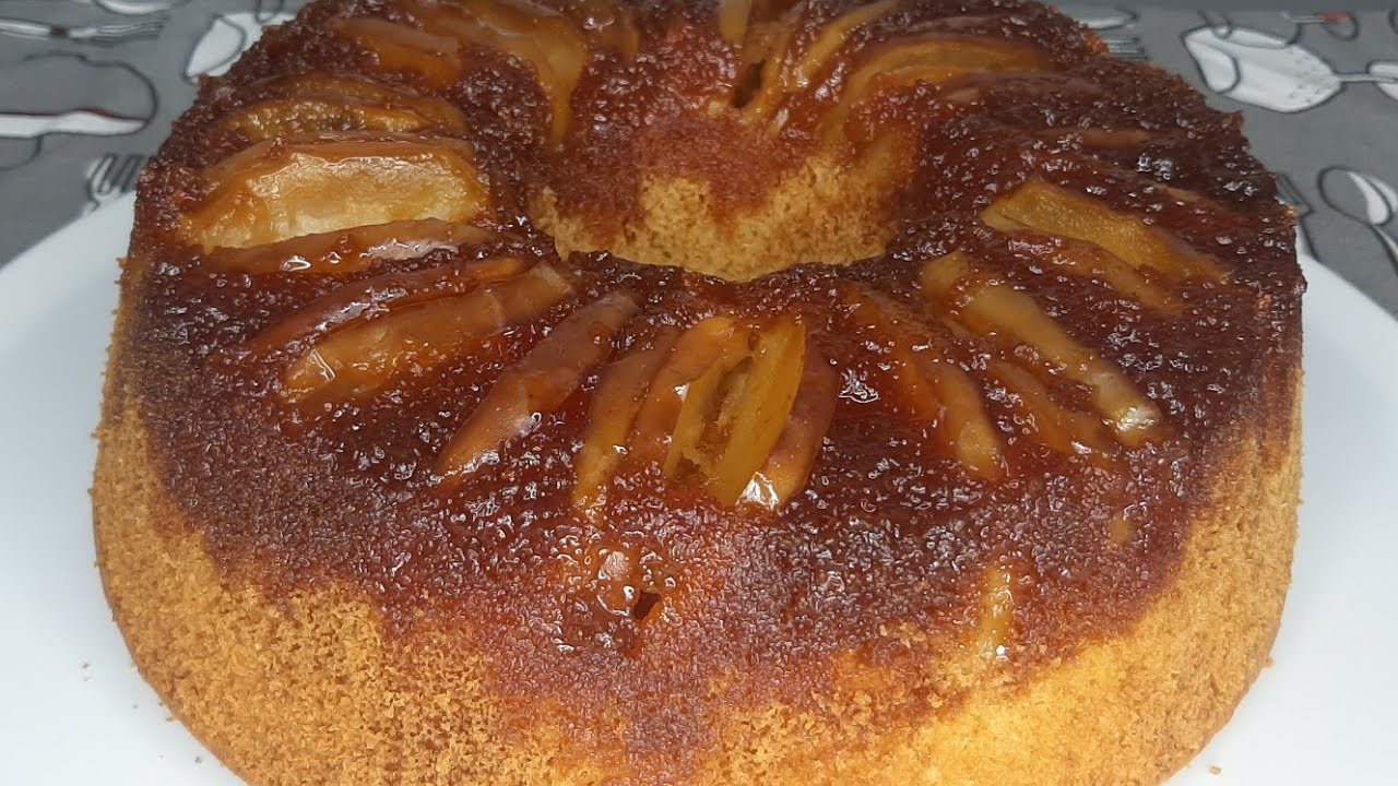 Torta de maça fácil - siga o passo a passo deste vídeo