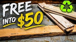 1 Hour Woodworking: Turning Scraps into SALES.