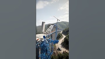 Domino Bridge Collapse Caught on Camera!