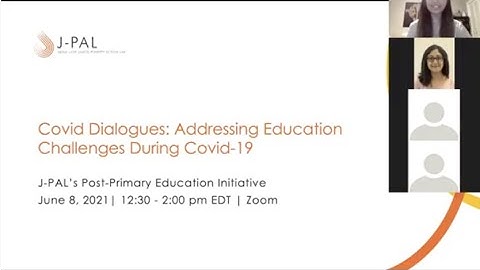 Webinar | Covid Dialogues: Addressing Education Challenges During Covid-19