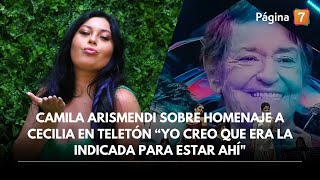 Camila Arismendi sobre homenaje a Cecilia en Teletón “Yo creo que era la indicada para estar ahí