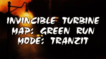 Call Of Duty Black Ops 2: Zombies | Tranzit Invincible Turbine Glitch Tutorial