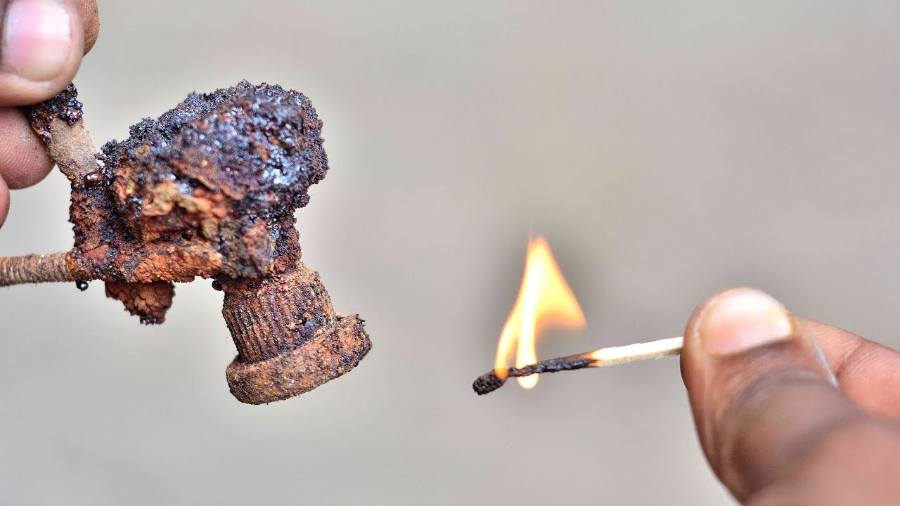 धातु में आग मत लगाना ( Can metals catch burn) YouTube