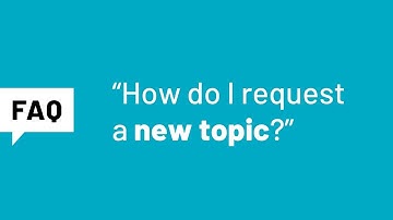 GCFLearnFree.org FAQ: How can I request a new topic?