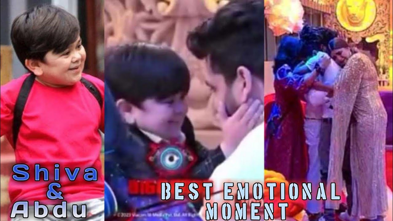 Shiv & Abdu best Emotional Scene Bigg Boss 16😔😔 abdu gone bigg Boss house 😥