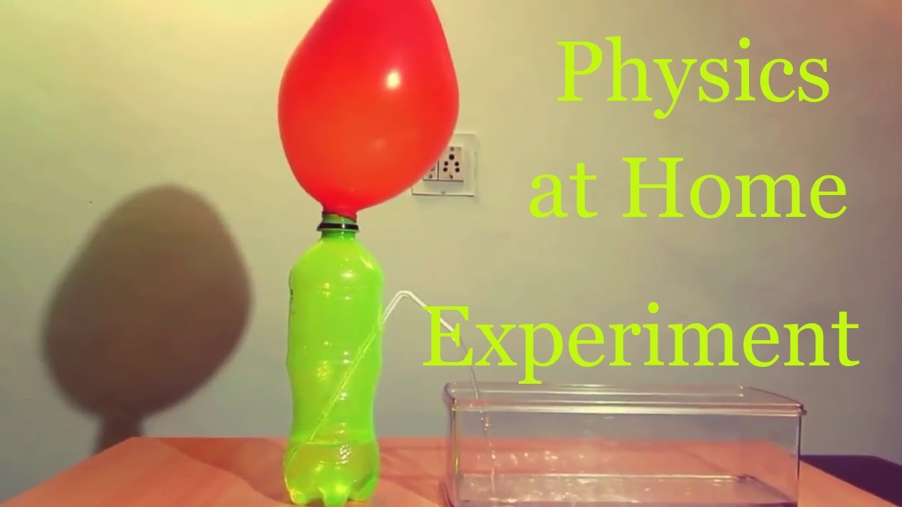 physics experiments at home for college