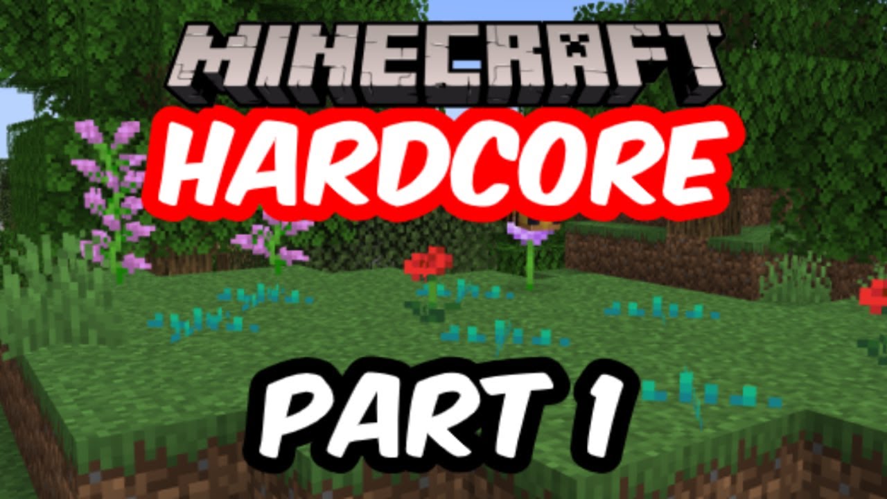 MY FIRST TIME PLAYING HARDCORE! - Minecraft Hardcore Survival Episode 1 ...