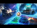 Катаем взводом  WoT Blitz Режим Возрождение.