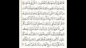 تلاوة مرتلة ماتيسر من اواخر سورة الانعام | عبد الملك المشايخي