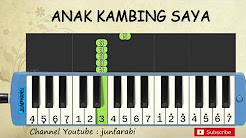 Video Mix - not pianika anak kambing saya - lagu daerah nusantara indonesia - belajar pianika not angka - Playlist 