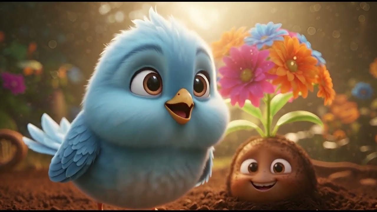 Never Give Up! A The Brave Little Seed | Animated Moral Story for Kids