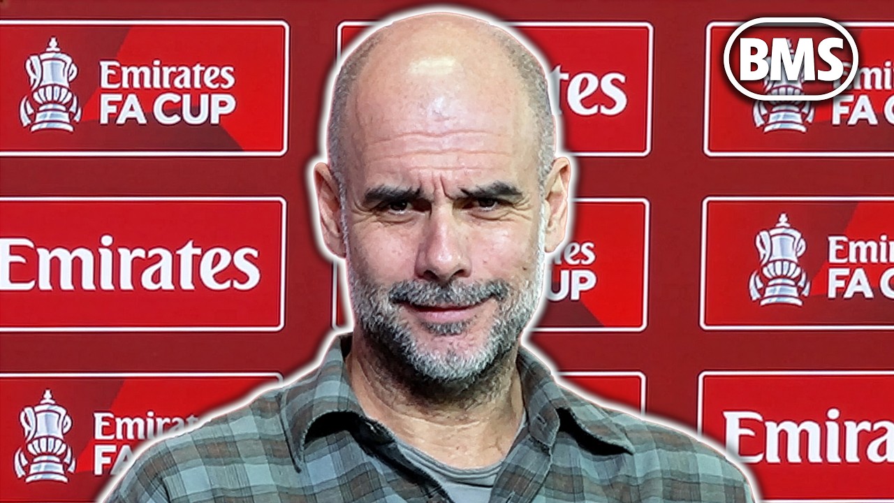 DO YOU WANT TO BE MY ASSISTANT COACH?! 😂 | Pep Guardiola | Man City v Salford City