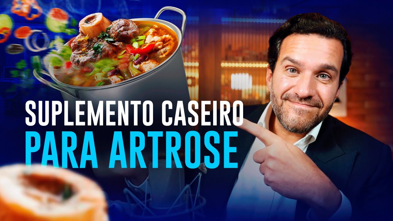 Suplemento Caseiro para Artrose, Cartilagem, Ossos e Tendões - Colágeno