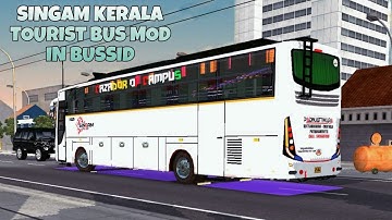 SINGAM Kerala Jet Bus Livery For Bus Simulator Indonesia - Bussid Bus Mod - Bussid Car Mod - Bussid
