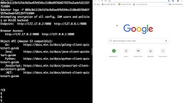 Install Minio Docker