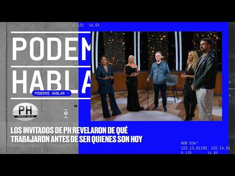 Los invitados contaron sus historias de vida y recordaron sus primeros trabajos | PH Podemos Hablar