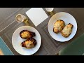 Greek baked stuffed eggplants - Papoutsakia | Lunch Idea | Healthy | Vegetarian and Minced Meat