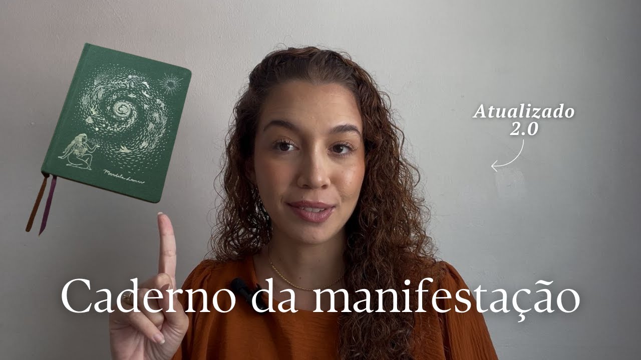 CADERNO DA MANIFESTAÇÃO, como montar? ATUALIZADO 2.0 #leidaatração | Bianca Säntos