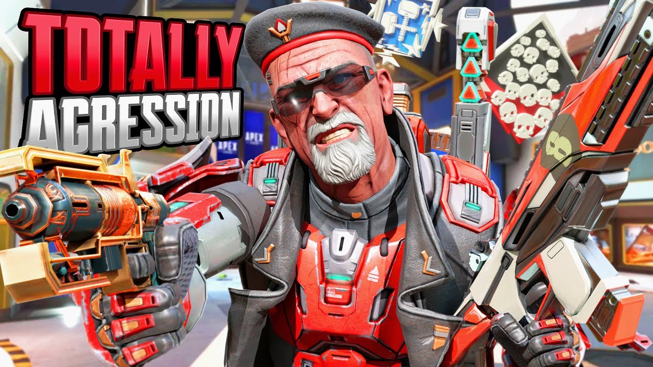 AGRESSIVE Ballistic 22 KILLS and 4,400 Damage Apex Legends Gameplay ...