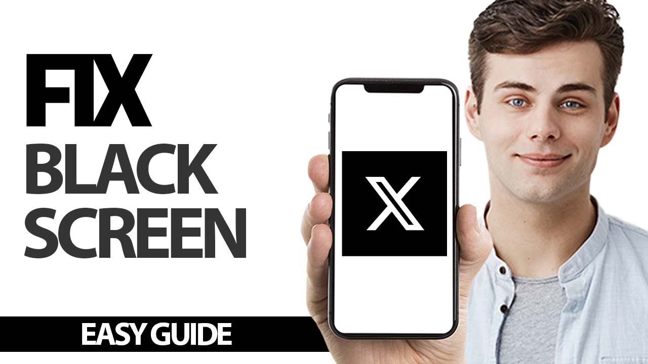 How To Fix X Twitter App Black Screen | Final Solution