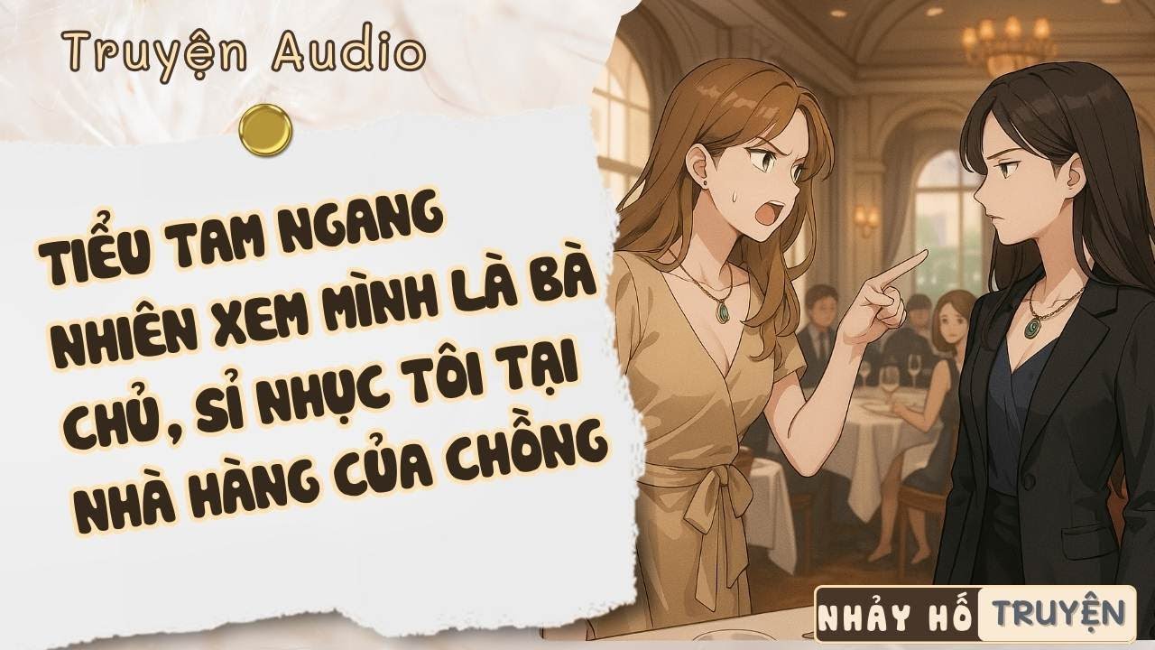 TIỂU TAM NGANG NHIÊN XEM MÌNH LÀ BÀ CHỦ, SỈ NHỤC TÔI TẠI NHÀ HÀNG CỦA ...