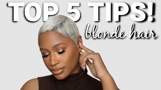 Platinum Blonde Hair Tips | ARIELL ASH