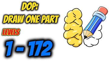 DOP: Draw One Part Levels 1 - 172 Gameplay Walkthrough | Say Games