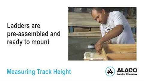 Installing Alaco Rolling Library Ladders