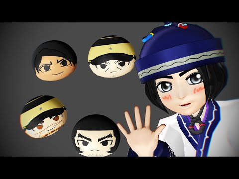 【金カムMMD】FirstKiss!【エノノカ】