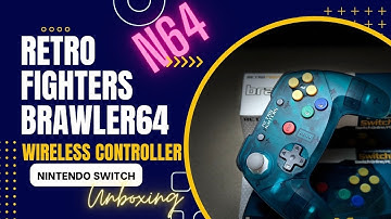 Brawler64 Nintendo Switch Bluetooth controller | Unboxing