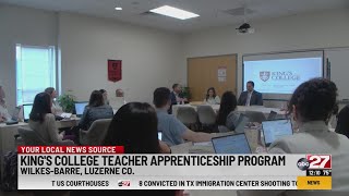 King's College teacher apprenticeship program