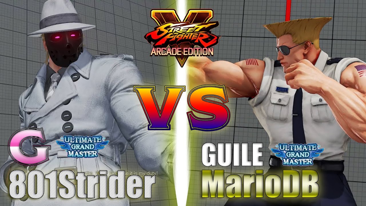 SFV AE 👊🏻 801Strider (G) vs MarioDB (Guile) [S4]