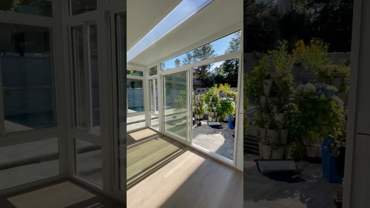 #1 Sunroom of 2024! (a little bit of spicy) 😮&zwj;💨#construction #sunroom #patiocover #alphaplus