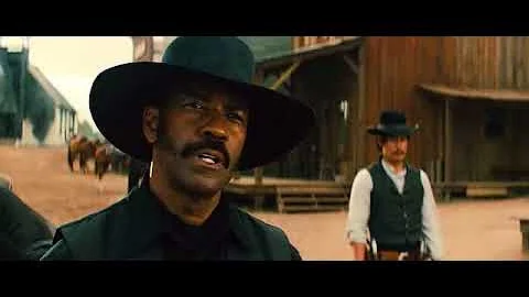 Fabulous shooting scene in The Magnificent Seven 2...