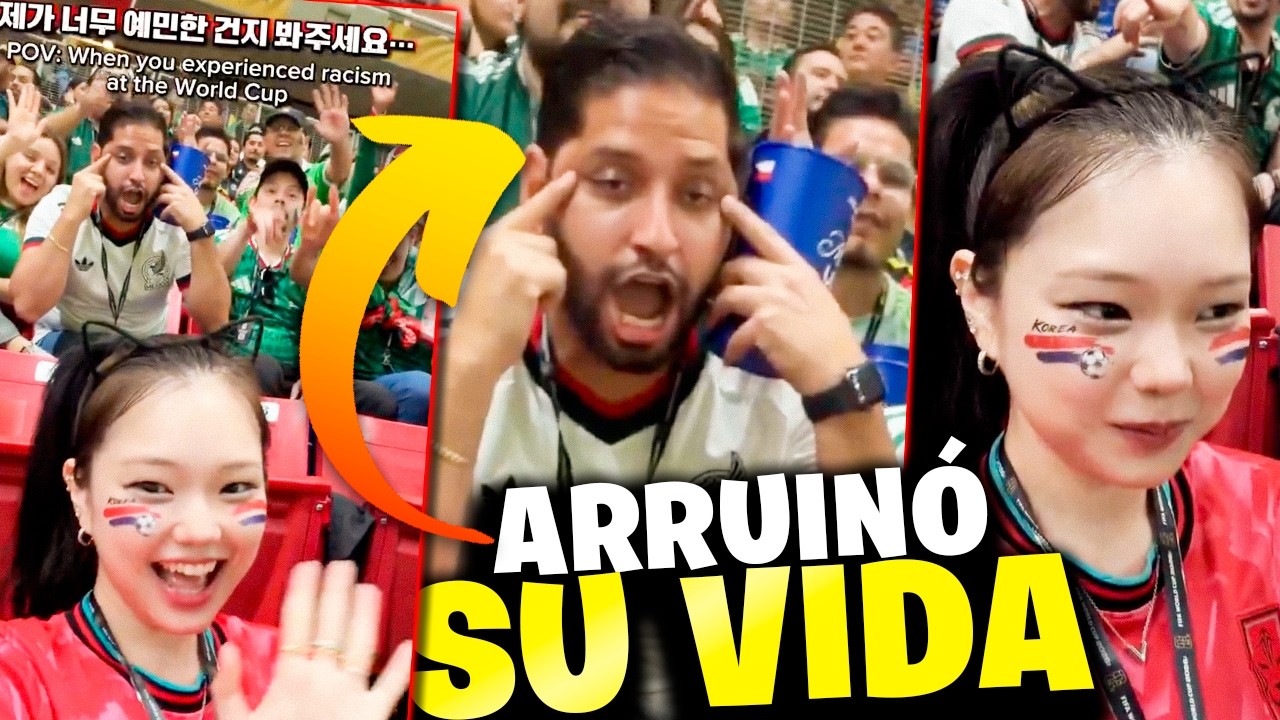 Intentó humillar a una coreana en el Mundial… y lo perdió TODO 💀