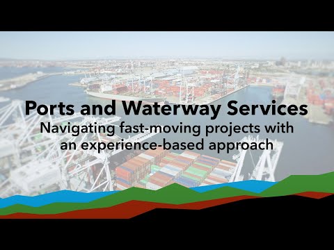 خدمات بنادر و آبراه ها